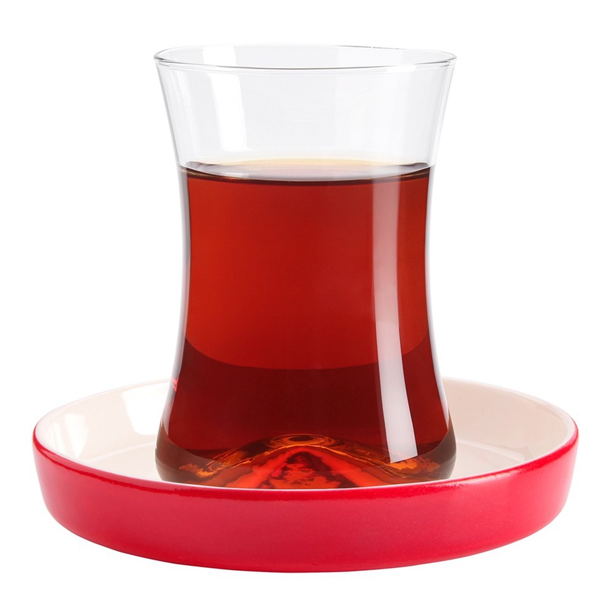 buzdolabı flüt dilbilgisi  6'lı Koleksiyon Tiryaki Çay Seti Kırmızı