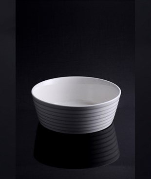 Pure Serisi Porselen Salata Tabağı 18cm